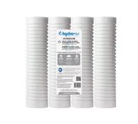 Hydrovos Filtro de agua para toda la casa de 2.5 x 10 pulgadas, 5 micras, certificado NSF, filtro de sedimentos de 10 pulgadas con vida útil del filtro de 6 meses, paquete de 4