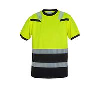 Hydrowear 040465YB-3XL TULSA Trendy High Visible Line - Camiseta, color amarillo y negro, talla 3XL