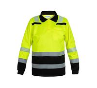 Hydrowear 040470YB-S Tokio - Polo de Alta Visibilidad, Color Amarillo y Negro, Talla S