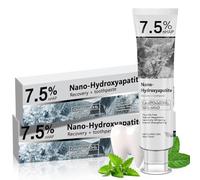 Hydroxyapatite Toothpaste for Advanced Enamel Protection,7.5% Nano Hydroxyapatite Toothpastes,Gentle and Effective Formula,Deep Cleaning Care Toothpaste - Suitable for Sensitive Teeth (2)