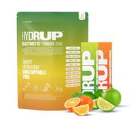 Hydrup Electrolitos Sin Azucar en Polvo, 1733 mg de Electrolitos de Hidratacion de Naranja-Mandarina y Lima-Limón Altamente Concentrados con Vitaminas y Minerales, 6 Unidades (Mix)