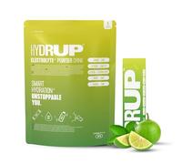 Hydrup Electrolitos Sin Azucar en Polvo, 1733 mg de Electrolitos de Lima-Limon Altamente Concentrados, Electrolitos Hidratacion con Vitaminas y Minerales, 6 Unidades