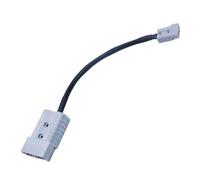 HYDTGZ Cable de Conversión para Cargador de Batería de Carretilla Elevadora 50A/120A/175A/350A Conector Anderson (Longitud del Cable 30 cm, Cable de 6 Mm², Corriente de 40 A),175a to 175a