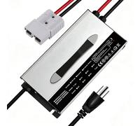 HYDTGZ Cargador de Baterías para Montacargas: 12V 50A, 24V 40A, 36V 30A, 48V 25A, 60V 20A, 72V 15A Carga de Mantenimiento Trickle Charge,36v 30a,350A