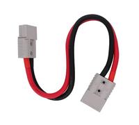 HYDTGZ Conector Rápido para Baterías de Montacargas Kits de Cables de Conexión 30Cm/50Cm/100Cm/200cm Conector para Cargador de Batería Enchufe Anderson,50 10awg/6m㎡+30cm