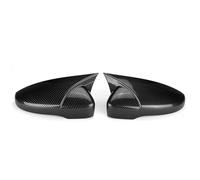 HYEBNP Cubierta de Espejo retrovisor Lateral for VW Jetta 2011-2017 Passat B7 2011-2014, Pegatina for Espejo retrovisor Lateral, Tapa de ala, moldura Exterior de Puerta, Tapas de Espejo.(Carbon)