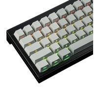 Hyekic PBT Keycaps 121 Keys Custom Gradient Ink Shadow Keycaps Letter Side Engraved Transparente Keycap ANSI & ISO Layout for Cherry MX Switches Mechanical Keyboards