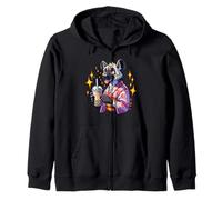 Hyena Bubble Boba Tea Anime Lindo Kawaii Sudadera con Capucha