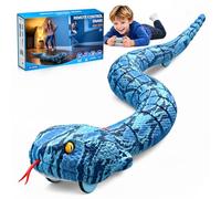 HYES Serpiente Teledirigida, Juguete de Serpiente Snake Game para Niños | Serpiente eléctrica de 64 cm, se mueve en tierra y agua, juguete de piscina, regalo para niños y niñas 5 a 13 años