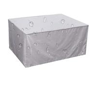 HYFBH Fundas Mueble Jardin, 115x115x74cm Funda para Mesa de Jardín Impermeable, 420D Oxford Rectangular Funda de Muebles de Exterior, Anti-UV, Impermeables Cubiertas Protectora para Mesa