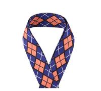 HYFEUOKF Cintas de Jacquard de 1, 2 y 5 Yardas y 38 mm con diseño de Rayas Multicolores for Manualidades, Correas de poliéster, decoración de Estilo étnico, Cinta de Nailon(Color-17,2yards)