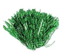 HYFEUOKF Pompones metálicos for porristas, for Fiestas de Baile, Partidos de Equipo, Deportes, Pompones de Mano for Baile, 26 cm(Green)