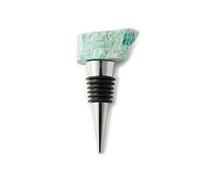 HYFEUOKF Tapón for Vino y champán, Cristal de Cuarzo, minerales, espécimen, tapón for Botella, Sellado Irregular de Cuarzo, Herramientas for Barra de Corcho de Vino, 1 ud.(Silver-D)