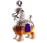 HYFZXWX Decantador de Whisky 300ML - Escultura Artística con Forma de Perro, Botella de Cristal para Whisky y Vino vino/A/18x6.2