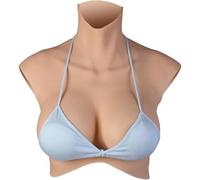 HYFZXWX Formas de Pecho Completas de Silicona Realista para Crossdressing, Drag Queen y Personas Transgénero, Ligeras y Cómodas con Forma Anatómica Natural cosplay/A/G