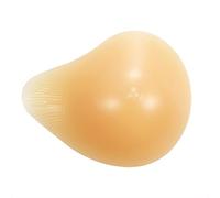 HYFZXWX Prótesis mamarias realistas de silicona Prótesis mamarias autoadhesivas Prótesis mamarias postmastectomía para mastectomía transgénero Verdadero/Right Elongated/400g