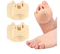 Hyger Silicone Toe Separators for Women,Hyger Toe Separators,2025 New Hygger Toe Separators for Men Dan Women, Thickened Center of Foot for Shock Absorption,Breathable, Soft (2PCS Off-white)