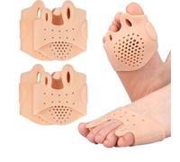 Hyger Silicone Toe Separators for Women,Hyger Toe Separators,2025 New Hygger Toe Separators for Men Dan Women, Thickened Center of Foot for Shock Absorption,Breathable, Soft (2PCS Skin)