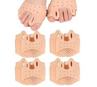 Hyger Silicone Toe Separators for Women,Hyger Toe Separators,2025 New Hygger Toe Separators for Men Dan Women, Thickened Center of Foot for Shock Absorption,Breathable, Soft (4PCS Skin)