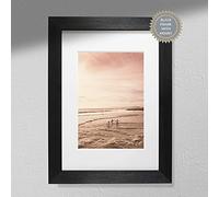 Hygge Creations A Surfers Paradise - Impresión artística para pared, arte de playa, marco blanco sin soporte, tamaño A4