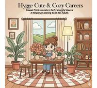 Hygge Cute & Cozy Careers: Kawaii Professionals in Soft, Snuggly Spaces - A Relaxing Coloring Book for Adults
