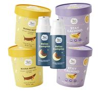 Hygge Dog Bundle Relax - Rutina calmante para perros apetecible | 2 galletas buenas noches, 2 x Stay Calmino, 2 x Topper Relax Complex | 100% natural, fabricado en Italia | Solución completa contra la