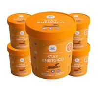 Hygge Dog Stay - Galletas energéticas semihúmedas para perros | Snacks naturales energizantes con maca, ashwaganda y eleuterococo | Galletas sin cereales ideales para perros cansados o activos | 6 x
