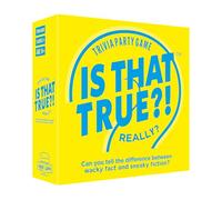 Hygge Games ¿Es eso Cierto?! - Se Puede Decir la Diferencia Entre el Hecho Loco y la ficción furtiva? - Trivia Party Game, Amarillo (21125)