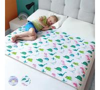Hygge Sheets® - Almohadillas de entrenamiento para orinar para niños y pequeños, 100% impermeables, antideslizantes para camas grandes, lavables y reutilizables