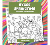 Hygge Springtime: cozy Easter coloring for adults and teens