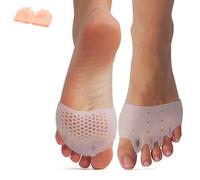 Hyggear Separadores de dedos de silicona, separadores de dedos de paleta para mujeres y hombres, separadores de dedos para dedos superpuestos, separadores de dedos para dedos superpuestos (color de