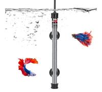 Hygger 200W Calentador Sumergible de para acuarios | termorregulable con Control de Temperatura y Pantalla LED Para uso en acuarios de agua salada o de agua dulce 80-120 L