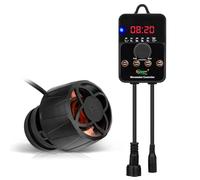 Hygger 24/7 Modo Bomba de Flujo de Acuario, 6000LPH Bormba Circulación Acuario con Inteligente Controlador, 8W Ultra Silencioso Wave Maker Aquarium Magnéticos de 200-380L Freshwater Saltwater Tanks