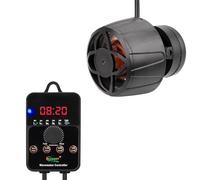 Hygger 24/7 Modo Bomba de Flujo de Acuario, 9000LPH Bormba Circulación Acuario con Inteligente Controlador, 14W Ultra Silencioso Wave Maker Aquarium Magnéticos de 380-560L Freshwater Saltwater Tanks