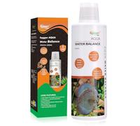 hygger Aqua Balance de agua para agua dulce salada, planta de acuario de pecera de coral estabiliza la calidad del agua con vitaminas esenciales, aminoácidos, electrolito, acondicionador de agua, 300