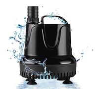 hygger Bomba de Acuario, Mini Bomba de Agua, 2500 l/h 60 W Ultra Silenciosa Bomba de Agua Sumergible Pequeña con 3 Boquillas Para Estanque Acuario Jardín Fuente