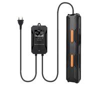 Hygger Calentador de Acuario, Calentador de Agua Acuario 300w Ajustable Calentador Rápido para con LCD de Externo Regulador de Temperatura Digital para Tanque de Peces de 200-300L