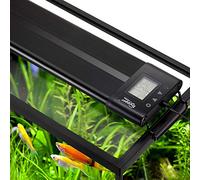 Hygger Luz Acuario,Luz Acuario Plantado,36W Iluminación LED Acuario con Espectro Completo con Monitor LCD, Sunrise Sunset Moon y DIY Modo, 7 Colores,Temporizador Ajustable para Tanque de 61-76cm