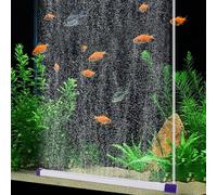 Hygger Piedra Difusora Acuario, 43CM Kit de Piedras de Burbujas Acuario, Fish Tank Bubbler Air Stone for Aquarium Silent con Manguera de Aire for Freshwater Saltwater