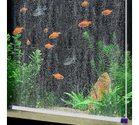 Hygger Piedra Difusora Acuario, 70CM Kit de Piedras de Burbujas Acuario, Fish Tank Bubbler Air Stone for Aquarium Silent con Manguera de Aire for Freshwater Saltwater