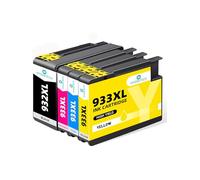 Hyggetech 932xl 933xl Printer Cartridges to Replace HP 932XL 933XL Multipack Ink Cartridges Compatible with HP Officejet 6600 6700 7110 7612 7610 6100