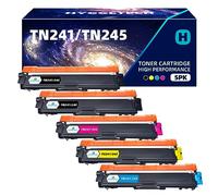 Hyggetech Cartucho de tóner compatible con Brother TN241 TN245 para Brother MFC-9332CDW MFC-9142CDN DCP-9022CDW DCP-9020CDW HL-3142CW HL-3140CW HL-3172CDWHL-3152CDW