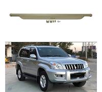 HYGGLY Coche Cubierta de Carga Retráctil, para Toyota Land Cruiser Prado LC120 FJ120 120 2003-2009 Coche Fundas para Maletero Trasero Tronco Cubierta De Carga Retráctil Cubierta de Protección