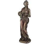Hygieia - Escultura de la diosa griega de la curación e higiene (bronce)