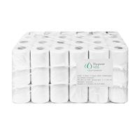 Hygiene VOS Papel higiénico de 3 capas, 72 rollos, celulosa de fibra virgen, 250 hojas por rollo, color blanco, suave y resistente a desgarros, paquete grande para uso doméstico y comercial