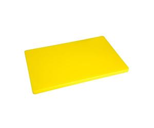 Hygiplas Dm002 de grosor baja densidad tabla de cortar, amarillo