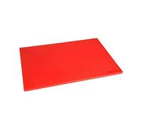 Hygiplas Rojo anti-bacteriano 450x300x10m m del tablero de cortar de la densidad baja para la carne cruda