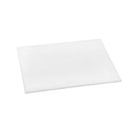 Hygiplas Tabla de cortar de alta densidad blanca pequeña 12 x 305 x 229 mm