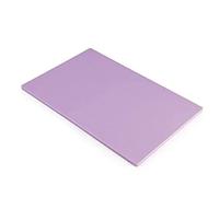 Hygiplas Tabla de cortar LDPE GL295, 450 mm x 300 mm x 12 mm, color morado