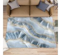 HYGIUID Tapete moderno y lujoso de mármol, 60 x 90 cm, con textura de piedra, para cocina, cocina, baño, exterior, lavable, para pasillo, dormitorio, mesita de noche